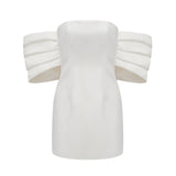 Leilani Mini Dress with Oversize Bow Detail