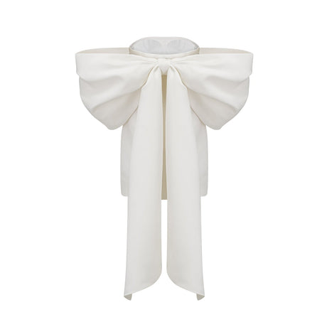 Leilani Mini Dress with Oversize Bow Detail