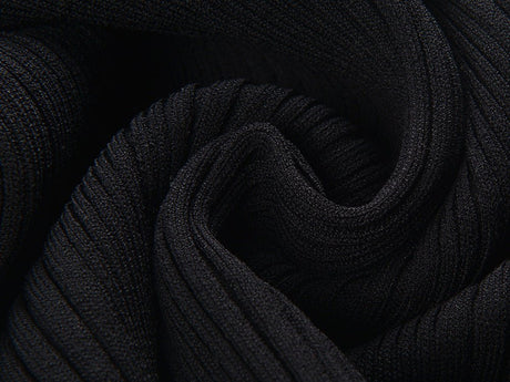 Lexi Dress - Fitted Silhouette With Flared Bottom - Off - Shoulder Design With Bow Detail - Bodycon Fit Enhancing Curves - Decorative Bow and Pleating