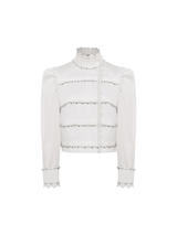 Liana Blouse - Elegant Design - Tailored Fit - Puffed Sleeves - Breathable Fabric - Versatile Style