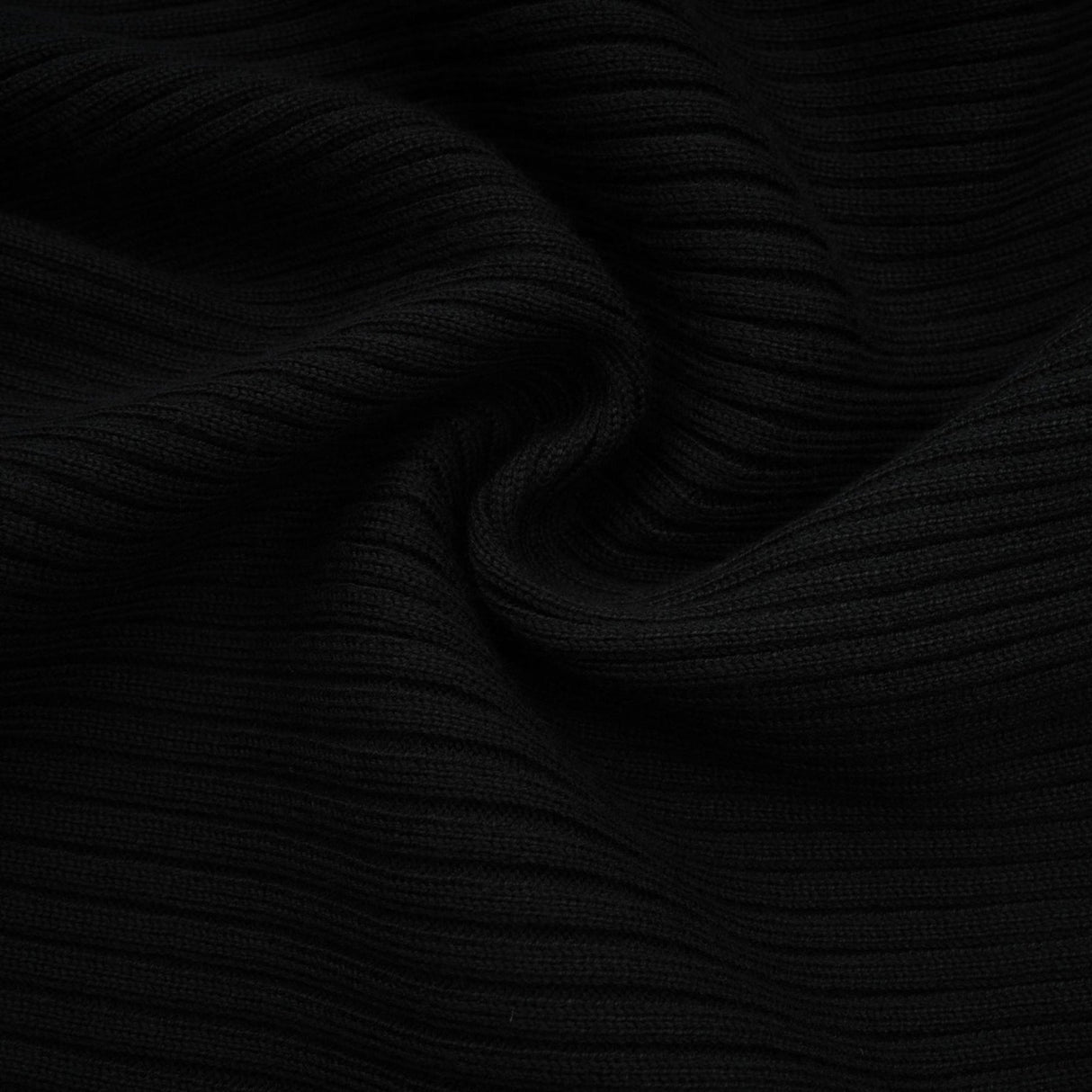 Liana Top Liana Twist Detail High Neck Sleeveless Black Ribbed