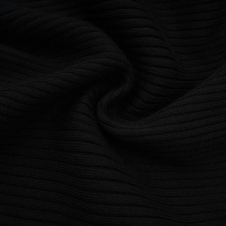 Liana Top Liana Twist Detail High Neck Sleeveless Black Ribbed
