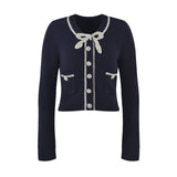Liane fauxpearl embellished jacket  skirt matching set