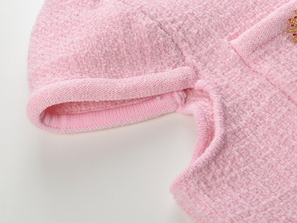 Lilah Top & Skirt Set - Cropped Top - Classic Button - Up - Fitted Silhouette - Decorative Buttons