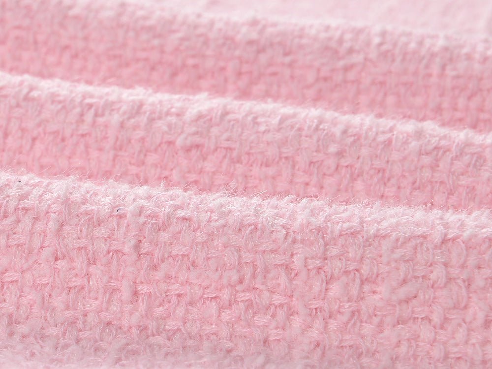 Lilah Top & Skirt Set - Cropped Top - Classic Button - Up - Fitted Silhouette - Decorative Buttons