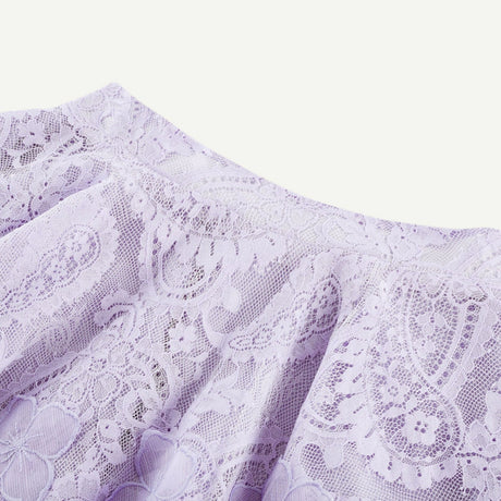 Lisette fauxfloral embellished top  skirt matching set
