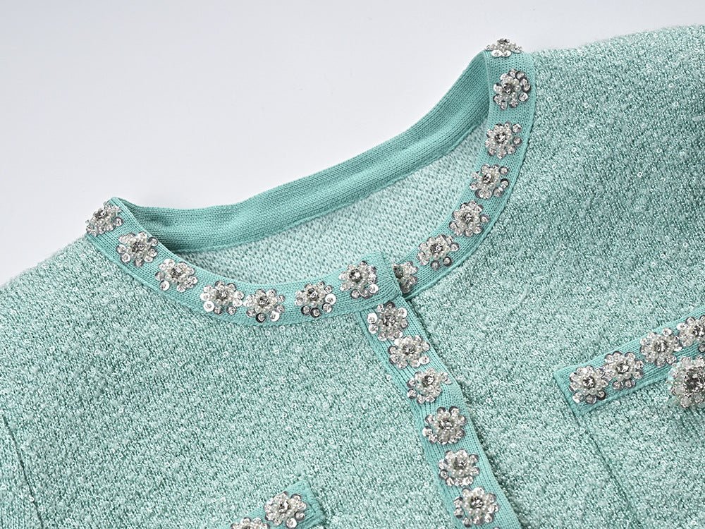 Livia Jacket & Skirt Set - Classic Tailored Design - Hue - Flattering Silhouette - Decorative Pockets - Timeless Chic