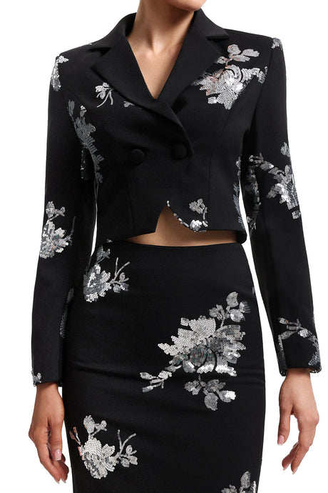 Livia M Stretch Fit Bodycon Dress in Black