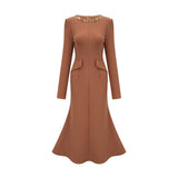 Lodovica Midi Dress Sequin Embellished Calf - Length