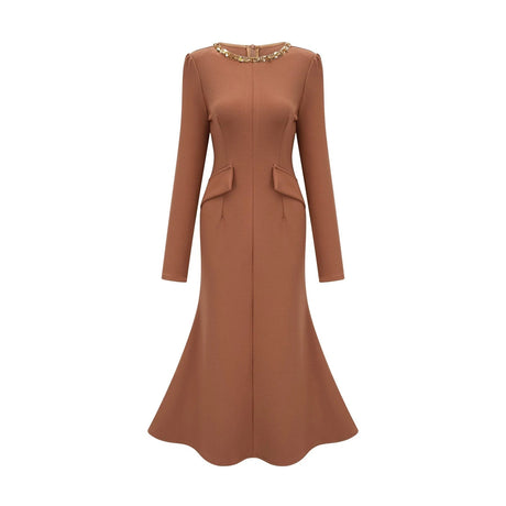 Lodovica Midi Dress Sequin Embellished Calf - Length
