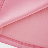 Lola Pink Maxi Dress with Faux - Flower Detail, Bow Neckline and Flounce Hem