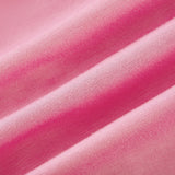 Lola Pink Maxi Dress with Faux - Flower Detail, Bow Neckline and Flounce Hem