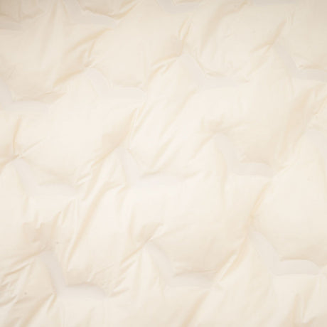 Lorenzina Coat Off White Suede Fox Fur Padded