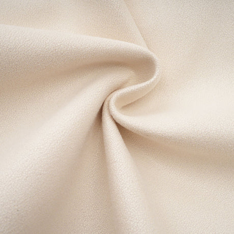 Lorenzina Coat Off White Suede Fox Fur Padded