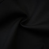 Luciana Blazer Black Wool Double Breasted Cinched & Padded