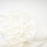 Lucie white floralapplique top