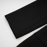 Lucrezia Blazer Black Single Breasted Dress