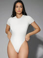 Lucy Bodysuit - Slim Fit - High Stretch Fabric Elasticity - Regular Sleeve Type - Natural Waist Line (mid Waist) - Backless - Modern Look