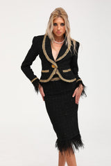 Maedhbh jacket  skirt matching set