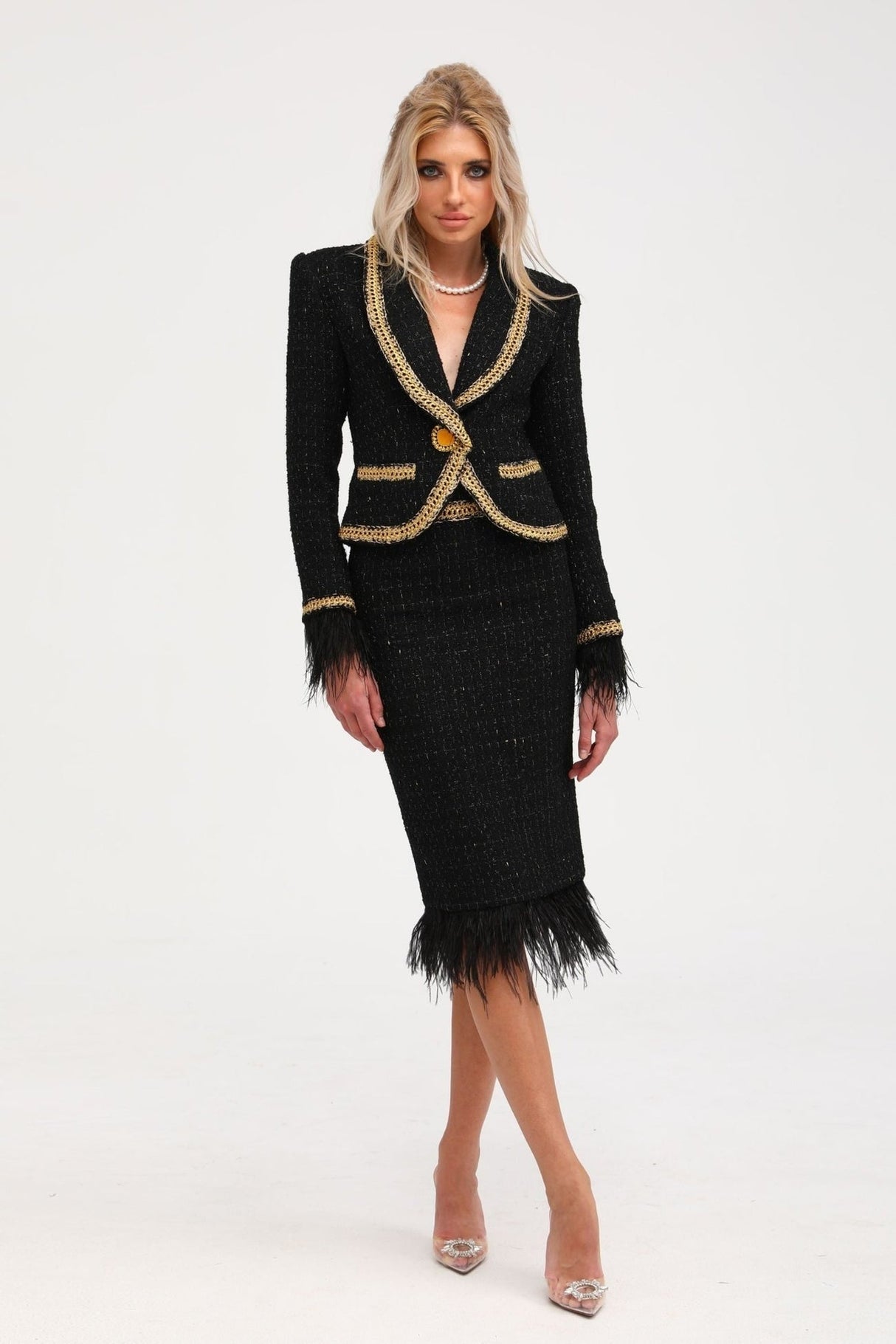 Maedhbh jacket  skirt matching set