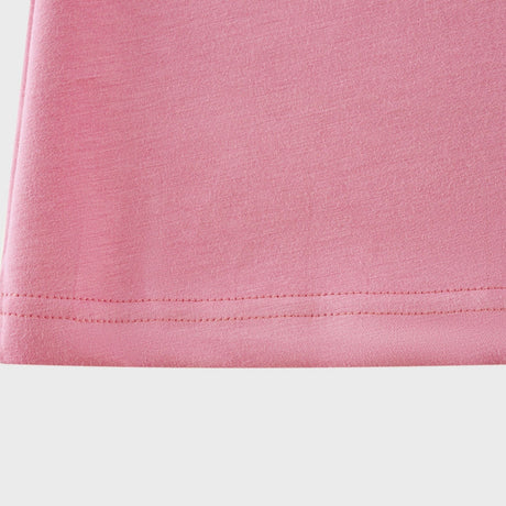 Magali bowtie fauxflower embellished sleeveless maxi dress in Pink
