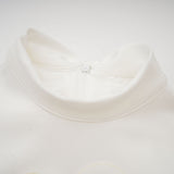 Magali bowtie fauxflower embellished sleeveless maxi dress in White