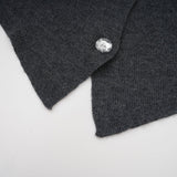 Malina Cardigan Grey Butterfly Sequin Motif & Rhinestone Detail