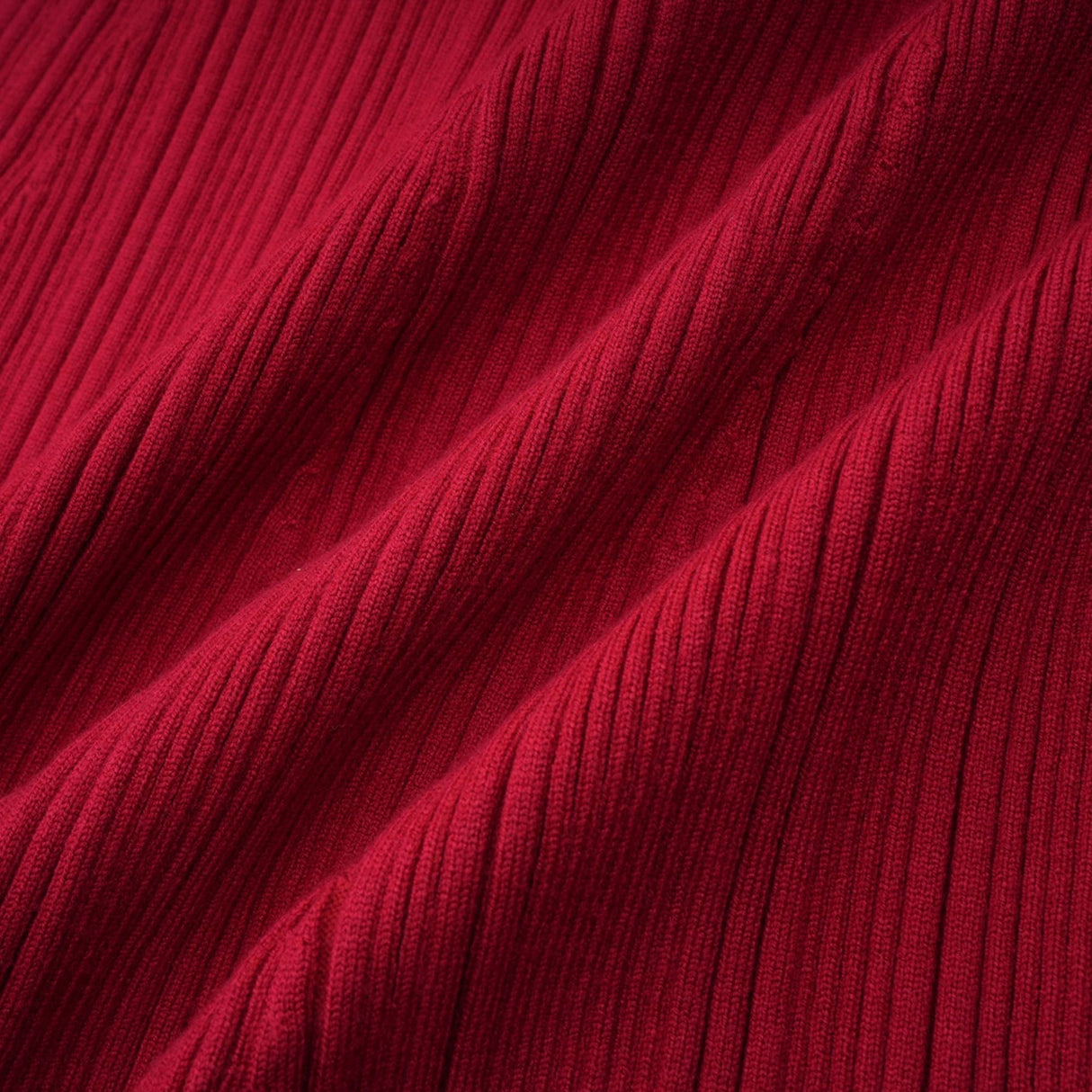 Mallory Midi Dress Red Crystal Embellished Scoop Neck