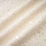 Manon blue tweed sequined mini dress