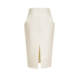 Manon white top  skirt matching set