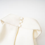 Manon white top  skirt matching set