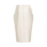 Manon white top  skirt matching set