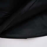 Margaux black top  skirt matching set
