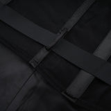 Margaux black top  skirt matching set