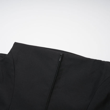 Margaux black top  skirt matching set