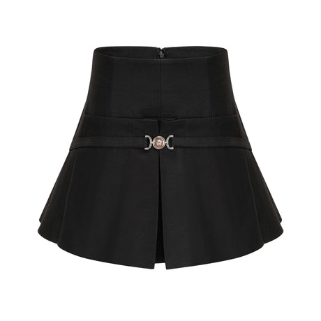 Margaux black top  skirt matching set