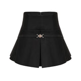 Margaux black top  skirt matching set