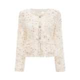 Marianne floralappliqué embellished jacket