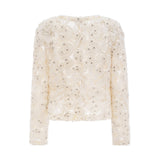 Marianne floralappliqué embellished jacket
