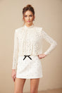 Mariolina Blouse Mariolina Crystal Embellished Pleated