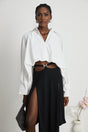 Marion highlow puffed shirt