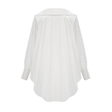 Marion highlow puffed shirt