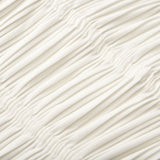 Mariuccia Skirt & Top Set White Pleated Open Back & Slit