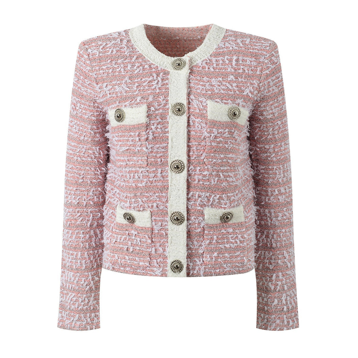 Marley Blazer - Tailored Silhouette - Classic Tweed Style - Comfortable Fit - Versatile Styling - Timeless Wardrobe Staple