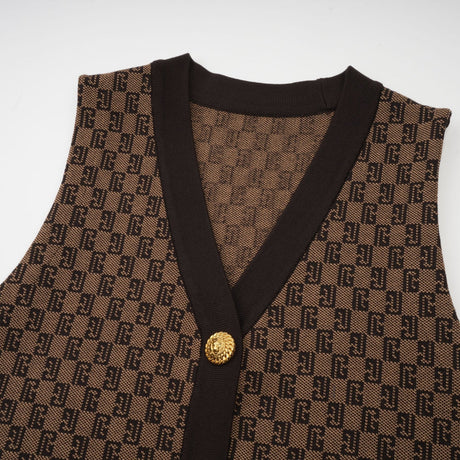 Marley Top & Trousers Monogram Jacquard Matching Set