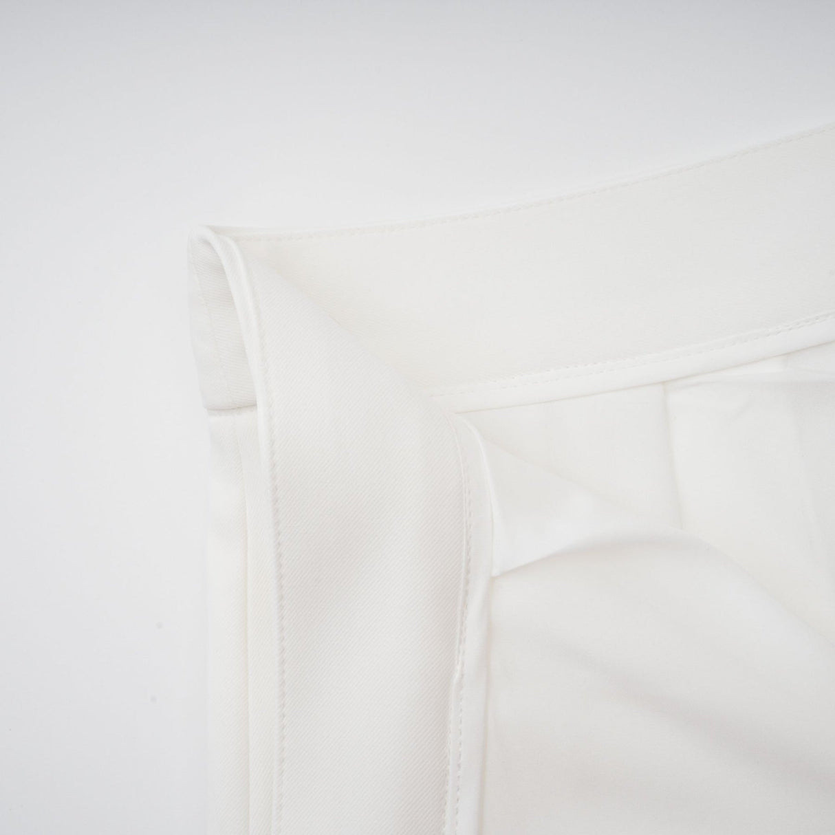 Mary Top & Trousers White Asymmetric One Shoulder Matching