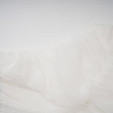 Mary Top & Trousers White Asymmetric One Shoulder Matching