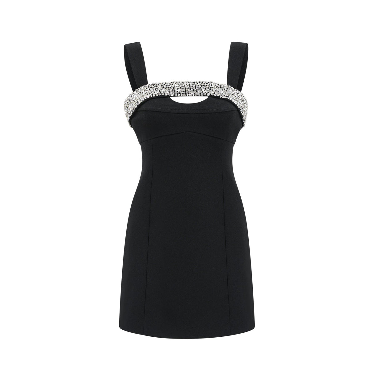 Mathilde black mini dress