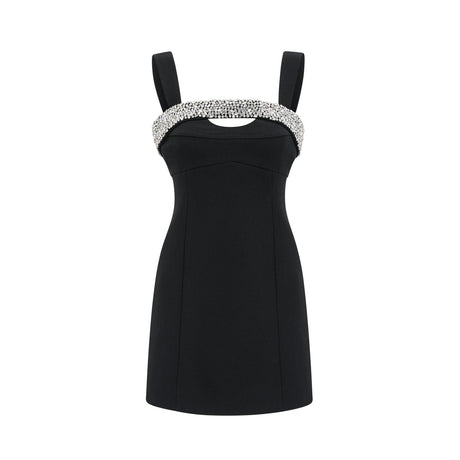Mathilde black mini dress