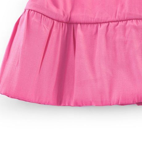 Mathilde pink ruffled top  skirt matching set